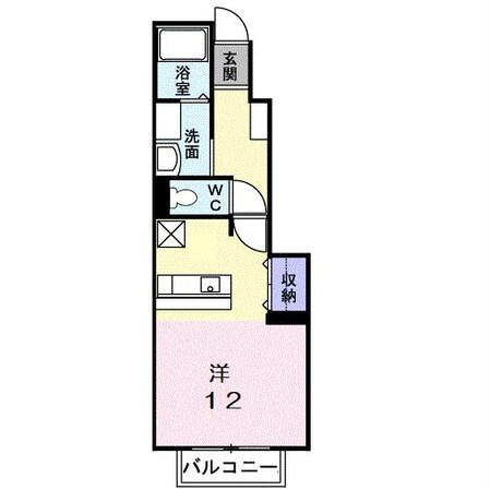 ミニヨン　フルールの物件間取画像